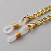 Iron Eyeglasses Chains AJEW-WH0038-28-2