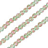 1 Strand Handmade Glod Sand Lampwork Beads Strands LAMP-TA0002-09F-3