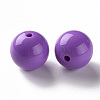 Opaque Acrylic Beads X-MACR-S370-C20mm-30-2