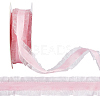 10 Yards Polyester Pleated Lace Trim OCOR-WH0080-93C-1