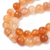 Natural Red Agate Beads Strands G-A248-A06-02-4