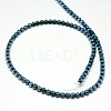 Electroplate Non-magnetic Synthetic Hematite Beads Strands G-I095-04-2