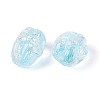 Handmade Foil Glass Beads Strands FOIL-N033-02F-3