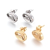 304 Stainless Steel Stud Earrings EJEW-I235-11A-1