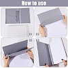 Polyester Book Cover OFST-WH0004-144J-4