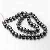 Non-magnetic Synthetic Hematite Bead Strands G-F300-31B-09-2