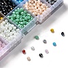 10 Colors Electroplate Glass Beads EGLA-X0006-01E-4mm-4
