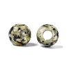 Natural African Turquoise(Jasper) European Beads G-Q607-02Q-2