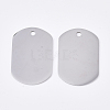 Tarnish Resistant 201 Stainless Steel Pendants STAS-T052-08P-B-01-1