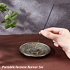 Portable Incense Burner Set AJEW-WH0258-530-3