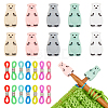 Polar Bear Silicone Knitting Needle Stoppers SIL-NB0001-25-1