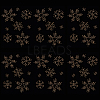 Snowflake Pattern Hotfix Rhinestones DIY-WH0430-205D-1