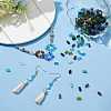 HOBBIESAY 400Pcs 10 Colors Transparent Glass Beads GLAA-HY0001-26-4