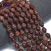 Natural Purple Aventurine Beads Strands G-K389-D14-01-2