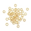 Brass Soldered Closed Rings KK-B147-05A-G-1