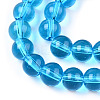 Transparent Glass Beads Strands GLAA-T032-T8mm-06-2