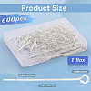 600Pcs Brass Eye Pin KK-SP0001-69B-S-2