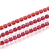 Iron Rhinestone Cup Chains CH-T006-05B-20-1
