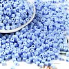 Opaque Acrylic Beads X1-OACR-B025-06D-1