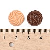 Opaque Resin Cabochons CRES-M037-04A-4