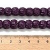 Synthetic Coral Dyed Carved Beads BSHE-H114-01C-3