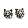 Animal 304 Stainless Steel Beads STAS-E214-11AS-12-1