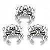 Tibetan Style Alloy Pendants TIBE-N010-02AS-RS-1