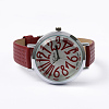 Imitation Leather Wristwatch Quartz Watches X-WACH-I014-F03-2