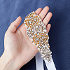 CRASPIRE Wedding Bridal Belt for Bridal Dress AJEW-CP0004-62C-3