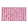 Glass Rhinestone Cabochons MRMJ-N029-02B-05-1