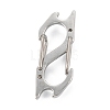 Non-Tarnish 304 Stainless Steel S-Hook Clasps STAS-C024-07P-2