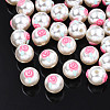 ABS Plastic Imitation Pearl Beads KY-N015-105-2