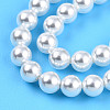 Baking Painted Pearlized Glass Pearl Bead Strands HY-N002-4mm-A12-5