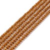 Transparent Glass Beads Strands GLAA-C019-01B-14-1