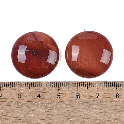 Natural Mookaite Cabochons G-H1596-FR-25mm-18-1