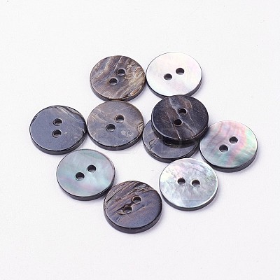 2-Hole Shell Buttons LS-BUTT-L019-02E-1