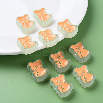 Transparent Acrylic Beads MACR-S374-07B-08-1