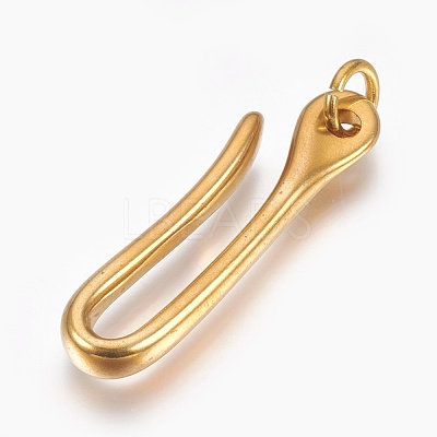Brass S Hook Clasps KK-WH0021-01A-1
