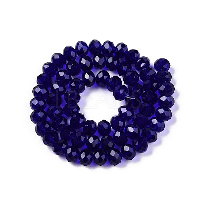 Glass Beads Strands EGLA-A044-T8mm-D06-1