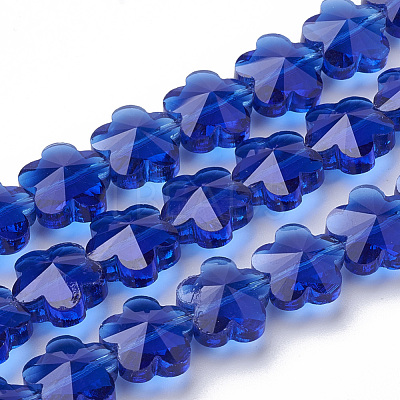 Transparent Glass Beads GLAA-Q066-10mm-C07-1
