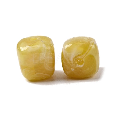 Opaque Acrylic Beads X-OACR-D320-01E-1