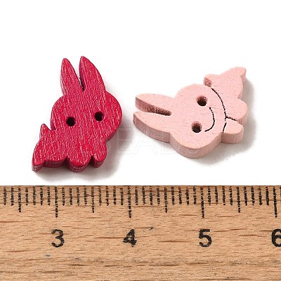 Cartoon Bunny Buttons NNA0Z6B-1