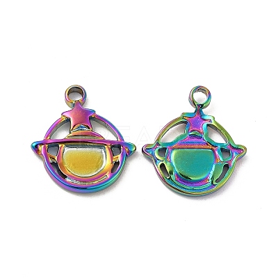 Ion Plating(IP) 304 Stainless Steel Pendants STAS-B032-31MC-1