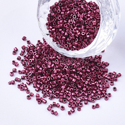 Glass Cylinder Beads SEED-Q036-01A-C08-1