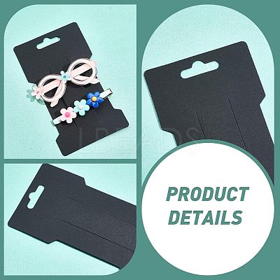Cardboard Paper Hair Clip Display Cards CDIS-NB0001-04-1