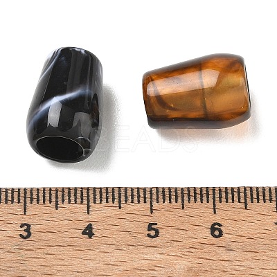Cone Acrylic European Beads AC-CBA00C1-01-1