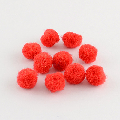 DIY Doll Craft Pom Pom Yarn Pom Pom Balls AJEW-S006-20mm-M-1