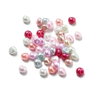 Acrylic Imitation Pearl Beads LS-OACR-D300-01I-1