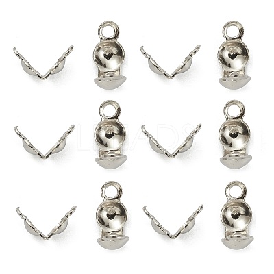 Tarnish Resistant 304 Stainless Steel Bead Tips A-STAS-G127-06P-1