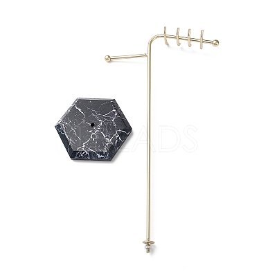 T Bar Iron Jewelry Display Stands LS-ODIS-K003-08LG-1